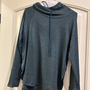 Athleta Uptempo hoodie, size Petite Small, dark green